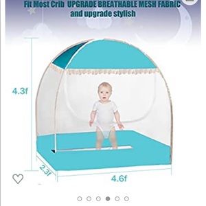Baby crib tent cover NEW